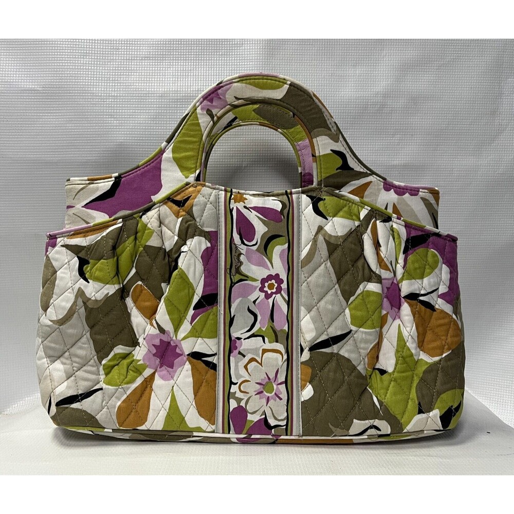 Retired Vera Bradley Portobello Road Abby Satchel Handbag Purse